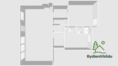 Pronájem nebytových prostor, 108 m², Čáslavská, Heřmanův Městec